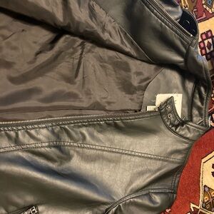 Vegan Leather Jacket